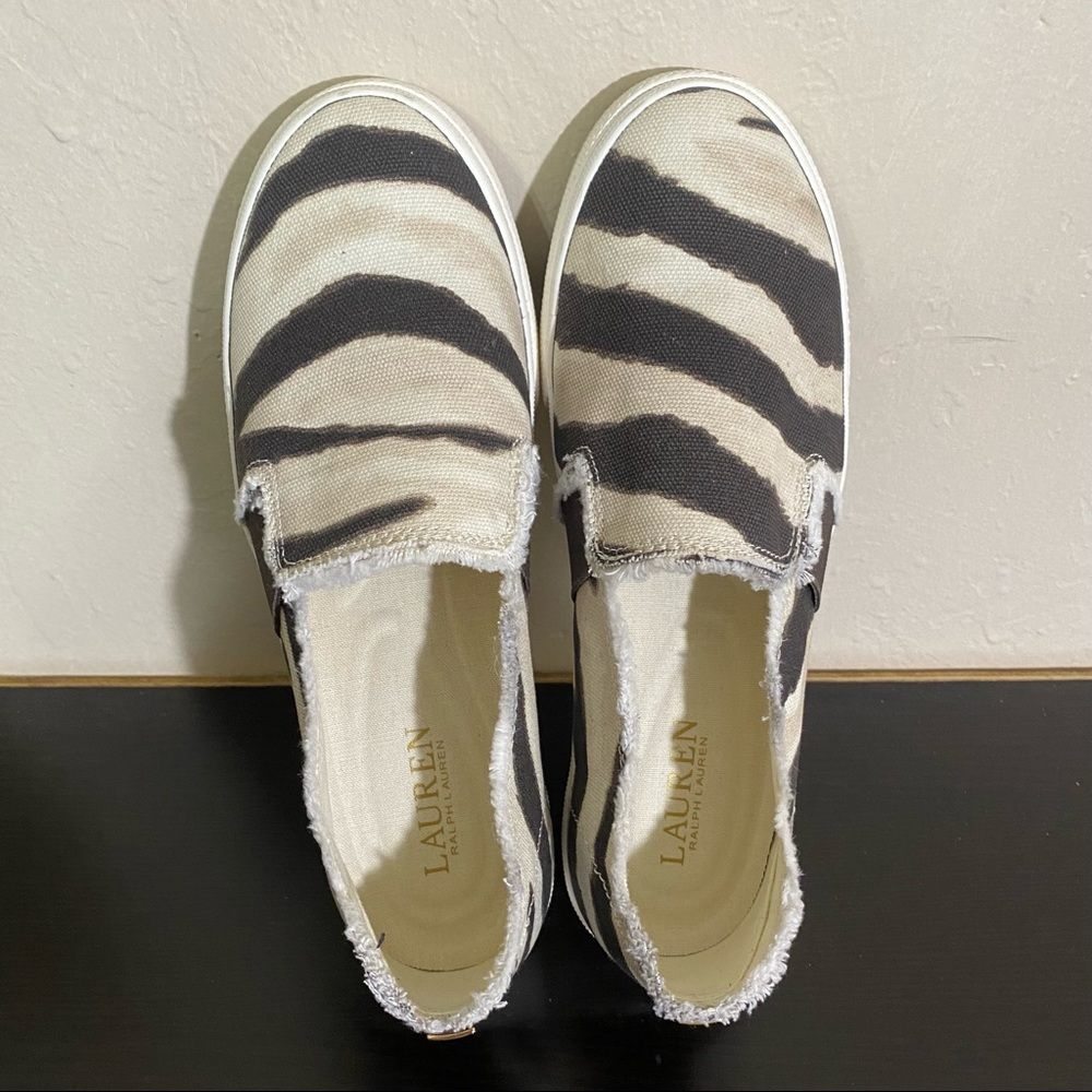 Womens Lauren Ralph Lauren Slip On Sneakers